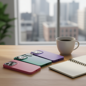 Funda a Prueba de Golpes de TPU+PC con Recubrimiento Electrolítico de Color Puro para 13 Pro Max - Product Image 2