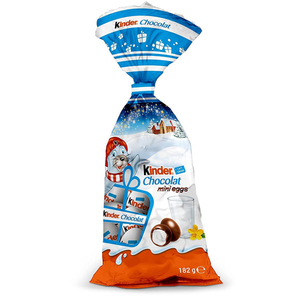 Mini œufs Kinder saveur noix et biscuit, chocolat solide sucré, 24 unités, 1 kg (20 g x 24), vente en gros - Product Image 6