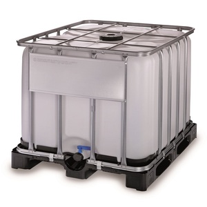 Tanque IBC de Polietileno de 1000 Litros de Calidad Premium, Venta Directa de Fábrica, Compatible con Nitrógeno Líquido, Recubierto en Polvo, Portátil - Product Image 4