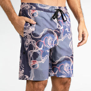 Nuevo verano 2025 moda Hip Hop hombres playa pantalones cortos logotipo personalizado ropa deportiva entrenamiento sublimación impresión corto - Product Image 5