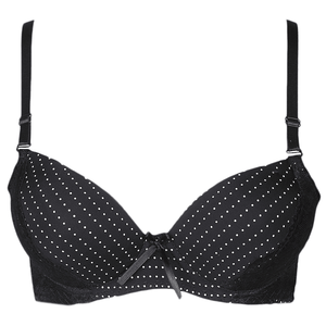 Soutien-gorge en mousse pour femme - Noir - Product Image 1