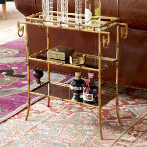 DreamCraft Table d'extrémité en verre de bambou pour le salon Meuble élégant Pièce d'appoint Vietnam - Product Image 2
