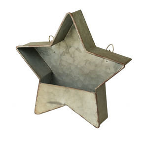 Modern Design Metal Farmhouse Galvanized Mail Decorative Pocket Hanging <b>Wall</b> <b>Planter</b> for Decorations <b>Wall</b> <b>Planter</b> - Product Image 3