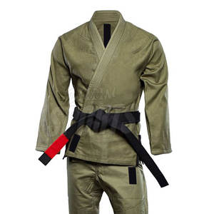 Trajes de Jiu Jitsu de manga larga de algodón de gran oferta servicio OEM trajes de Jiu Jitsu de artes marciales al por mayor - Product Image 5