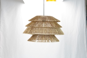 Vietrustic Home Inspiration <b>Lamp</b> <b>Shade</b> For <b>Hanging</b> Light <b>Shade</b> Water Hyacinth Jute <b>Lamp</b> <b>Shade</b> Modern <b>Hanging</b> Pendant Lights - Product Image 5