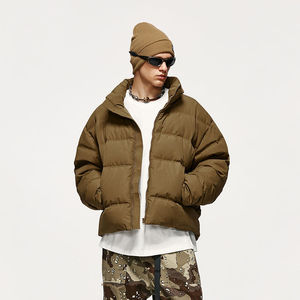 Chaqueta de bombardero Unisex para hombre 2023, chaqueta acolchada fina de alta calidad con cuello levantado, ropa de invierno al por mayor - Product Image 1