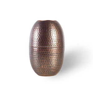 Floreros de metal fundido modernos de alta calidad Acero Chapado en latón crudo para decoración del hogar para hoteles Precio al por mayor - Product Image 3