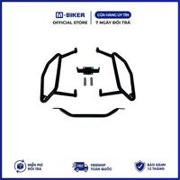 NOUVEAU Porte-Sacoche Latéral Arrière en Acier Inoxydable M-Biker pour Moto, Bagages et Sacoches 1kg pour WR155R Vietnam