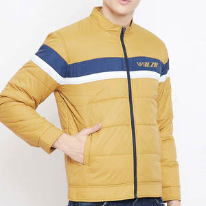 Chaqueta de Burbujas para Hombre, Diseño Único, Lavable, Impermeable, Transpirable, Cuello Alto, Patrón de Letras, para Invierno - Product Image 4