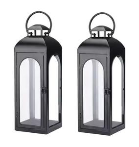 Lanternes en métal modernes pour la décoration intérieure, avec anneau de suspension pour une installation facile, source de lumière et décoration, lanternes, nouveauté - Product Image 6