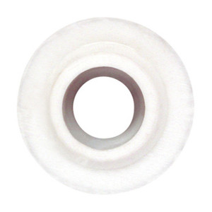 Rondella in Plastica con Collare Art. 353/26 Bianca - Product Image 1
