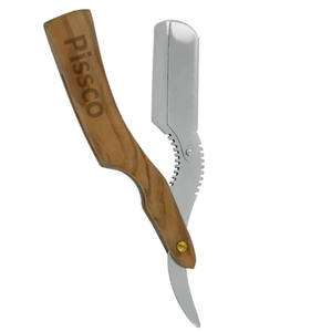 Navaja de Afeitar Recta para Hombre, Navaja de Barbero de Filo Recto, Cuchillo de Afeitar para Barba - Product Image 2