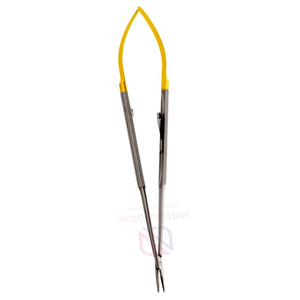 Pinces chirurgicales droites en acier inoxydable porte-aiguille électrique demi-or, matériaux en plastique et en métal durables - Product Image 5