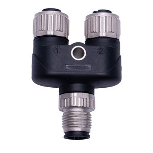 Connecteur hybride M12 Y-Coding pour l'alimentation et les données - Product Image 4