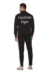 wholesale tracksuits Custom logo design men sportswear tracksuit jogger 2 piece set printed tracksuits for men - Product Image 3