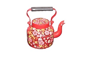 Bouilloire en acier inoxydable peinte à la main pour une touche d'élégance - Product Image 3