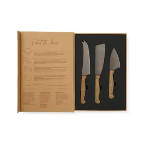 VINGA Personalized <b>Cheese</b> Tools <b>Set</b> Story of <b>Cheese</b> Knives Gadgets - Product Image 1