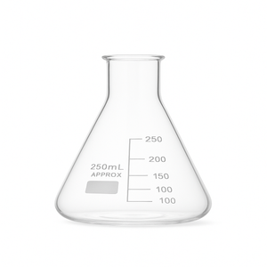 Matraz de Erlenmeyer de Vidrio Borosilicato para Laboratorio MAYALAB MGC25 OEM Personalizable Hecho en India para una Experimentación Óptima - Product Image 1