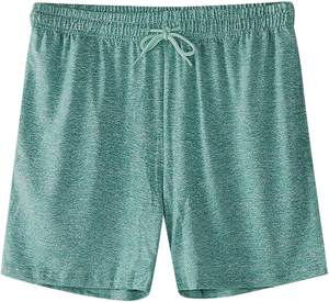 Conjunto deportivo informal de verano para hombre, camiseta y pantalones cortos de manga corta de punto de algodón 100% transpirable, conjunto sólido de 2 piezas - Product Image 5