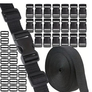Boucle de ceinture <span class=keywords><strong>en</strong></span> plastique Boucle de ceinture personnalisée Sangle de ceinture Sac de collier de <span class=keywords><strong>chien</strong></span> Boucle à dégagement latéral tactique rapide Sac de réglage Produit accessoire - Product Image 1