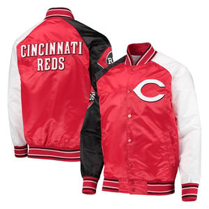 Blouson en satin personnalisable Blouson universitaire style vintage avec lettres universitaires et logos du nom de l'équipe pour l'hiver - Product Image 4