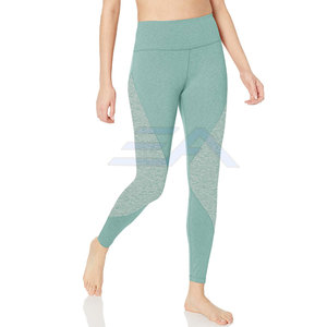 Leggings de Mujer de Último Diseño, Personalizadas, al por Mayor, Sólidas, Ligeras, de Alta Calidad, Transpirables, que Absorben el Sudor, Pantalones de Spandex/Nailon - Product Image 4