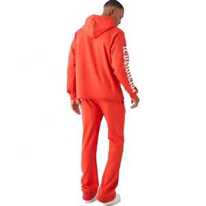 Streetwear Boxy Fit Joggers Hombres Chándal Baggy Tech Fleece Sportswear Chándales para hombres - Product Image 2