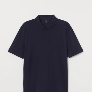 Camisa de Manga Larga para Hombre con Botones Decorativos Bordados en Tono Oscuro, Personalizable, Tejido de Poliéster/Algodón Comprimido, Directo de Fábrica - Product Image 1