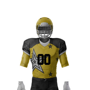 Best Unique Quality Customized American Football Uniform for Men Team Wear 100% <b>Polyester</b> American Football Uniforms - Product Image 4
