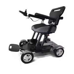Lightweight Foldable <b>4</b>-<b>Wheels</b> <b>Mobility</b> Handicapped <b>Scooters</b> for Disabled Adults - Product Image 1