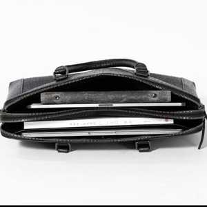 Meilleure vente 100% sac à dos pour ordinateur portable en cuir pur grain avec fermeture à glissière Design unique élégant imperméable unisexe en vente en ligne - Product Image 3