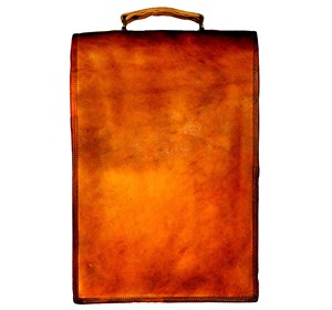 Porte-documents pour ordinateur portable en cuir véritable pour femmes fait à la main sac à dos de style vintage pour l'école et les voyages avec motif de logo personnalisable - Product Image 4