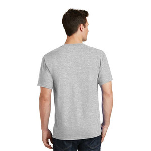 เสื้อยืดกีฬาน้ำหนักเบาเสื้อยืดผ้าฝ้าย100% สีเทาพิเศษ - Product Image 2