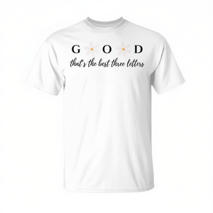 Migliore T-shirt con tre lettere: God That's - Categoria Promozionale - Product Image 2
