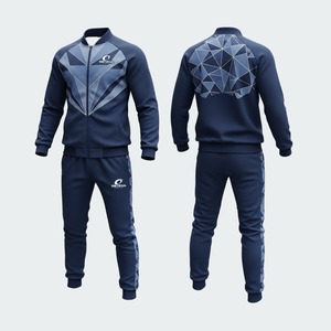 Winter Soccer Hooded Printed Breathable Custom Regular Fit Sweat Suit Sets Quick Dry Lightweight 100% <b>Polyester</b> <b>Tracksuits</b> - Product Image 1