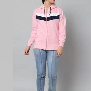 Sweat-shirt d'hiver léger en tissu polaire respirant avec logo frontal, fermeture éclair écologique pour un style décontracté et un confort tout au long de la journée - Product Image 4