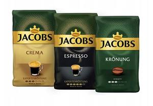 Wholesale Jacobs Kronung Caffe Crema <b>1KG</b> Rich Aroma German <b>Coffee</b> <b>Beans</b> Best Quality Factory Price Bulk Hot Selling Supply - Product Image 2