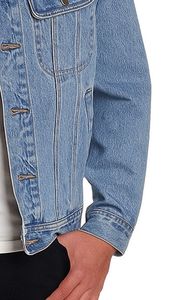 แจ็กเก็ตยีนส์สำหรับฤดูหนาวของผู้ชายผ้าฝ้าย100% คุณภาพระดับพรีเมียม - Product Image 5