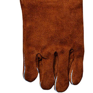 Guantes de cuero para soldar resistentes al calor y al fuego - Product Image 6