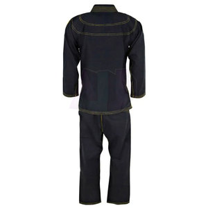 Vêtements d'arts martiaux de haute qualité, kimono de Jiu-Jitsu, ensembles d'uniformes de BJJ pour hommes, logo frontal conçu pour le confort, la force et la flexibilité - Product Image 4