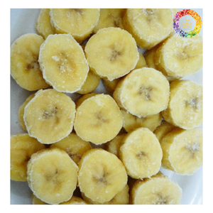 Banane congelée naturelle, tranches de banane congelées sans additifs, banane congelée traitée IQF pour l'industrie des boissons - Product Image 1