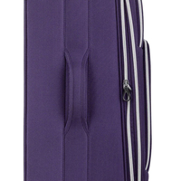 Maleta de Viaje Personalizable con Diseño de Logotipo, Simple, Moderna, Duradera, Grande, Impermeable, de Material PU, de Alta Calidad, con 4 Ruedas y Contraseña