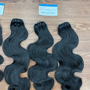 Extensiones de Cabello Humano Vietnamita con Ondas Naturales, Precio de Fábrica, Cabello Virgen con Ondas Naturales - Product Image 3