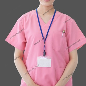 Infirmière uniforme femmes gommages en gros femmes Stretch respirant gommages hôpital médecin médical uniforme médical femmes gommages ensemble - Product Image 1