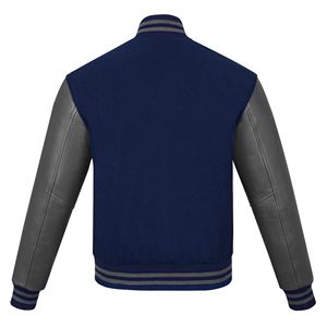 Custom Unisex Winter Casual Coats Personalized <b>Polyester</b> <b>Fabric</b> Warm Full Button Baseball Plus Size Men's Jackets - Product Image 3