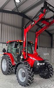 Tracteur agricole utilitaire de haute puissance CASE JXU 105 avec chargeur frontal MX, moteur FPT 110 CV, pompe, pour travaux de terrain intensifs - Product Image 3