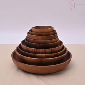 Bandeja de servir ecológica de madera hecha de madera duradera, diseño elegante para el hogar, cafeterías, hoteles y regalos. - Product Image 3