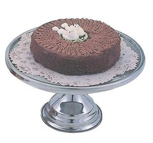 Soporte para Tartas de acero inoxidable, duradero, ecológico, Apto para lavavajillas, forma redonda personalizable, soporte para repostería de frutas, Decoración de mesa - Product Image 1