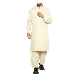 Robe de mariée unie vierge Mehndi moderne Shalwar Kameez nouvelle créatrice Kurta Shalwar hommes belle conception robe de l'Aïd prix bon marché - Product Image 2