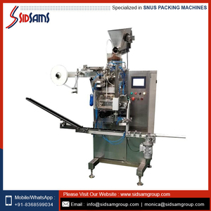 Machine d'emballage automatique à grande vitesse pour poudre de snus, produit brut, utilisation industrielle, à vendre - Product Image 3